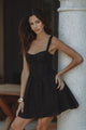 ESRA MINI DRESS - BLACK