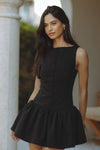 NEVAH MINI DRESS - BLACK