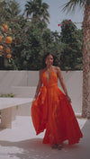 WILMA MAXI DRESS - ORANGE