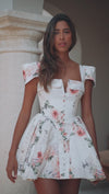 ANTONELLA MINI DRESS - VINTAGE FLORA