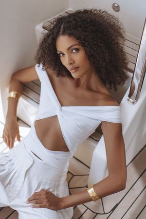 PRIAH MESH BODYSUIT - IVORY