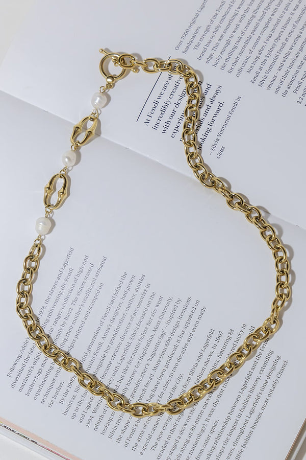 GOLD PLATED CIARA NECKLACE