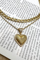 GOLD PLATED AMORE NECKLACE