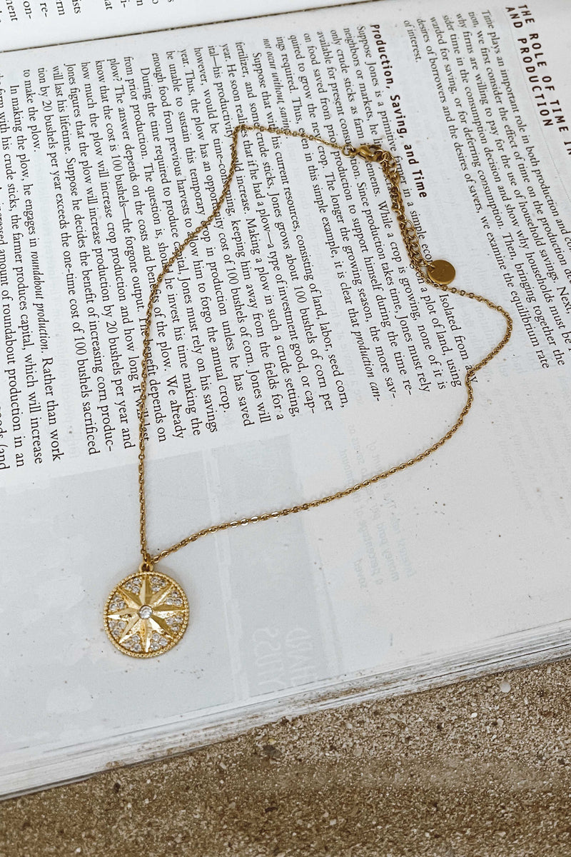 GOLD PLATED STAR NECKLACE