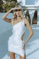 PAMELA MINI DRESS - WHITE