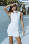 REMY MINI DRESS - WHITE