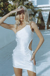 PAMELA MINI DRESS - WHITE