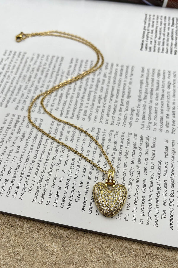 GOLD PLATED LOVE NECKLACE