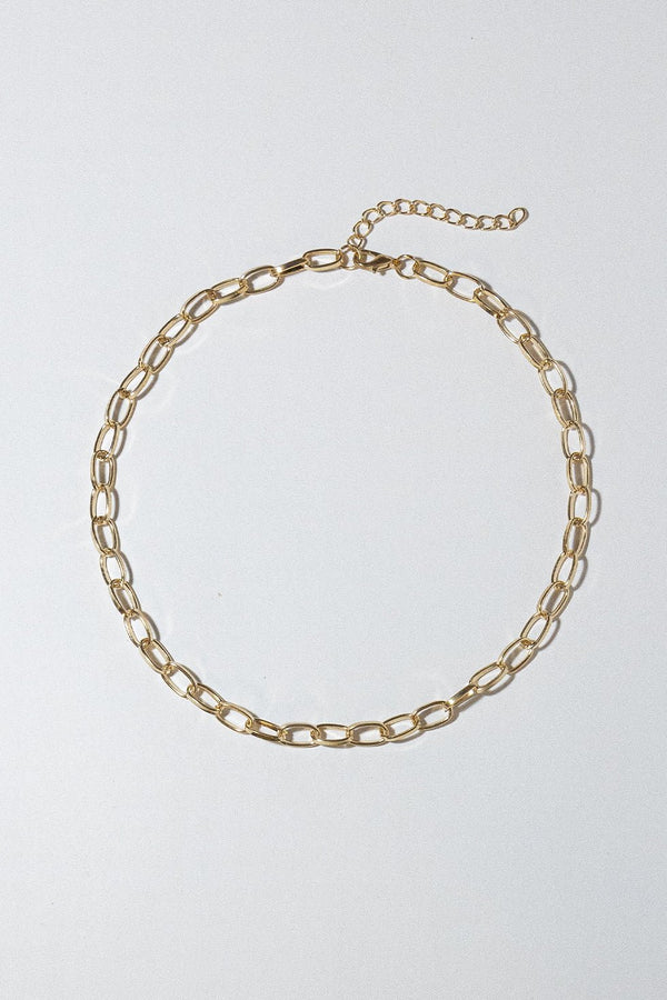 MONA CHAIN NECKLACE - GOLD