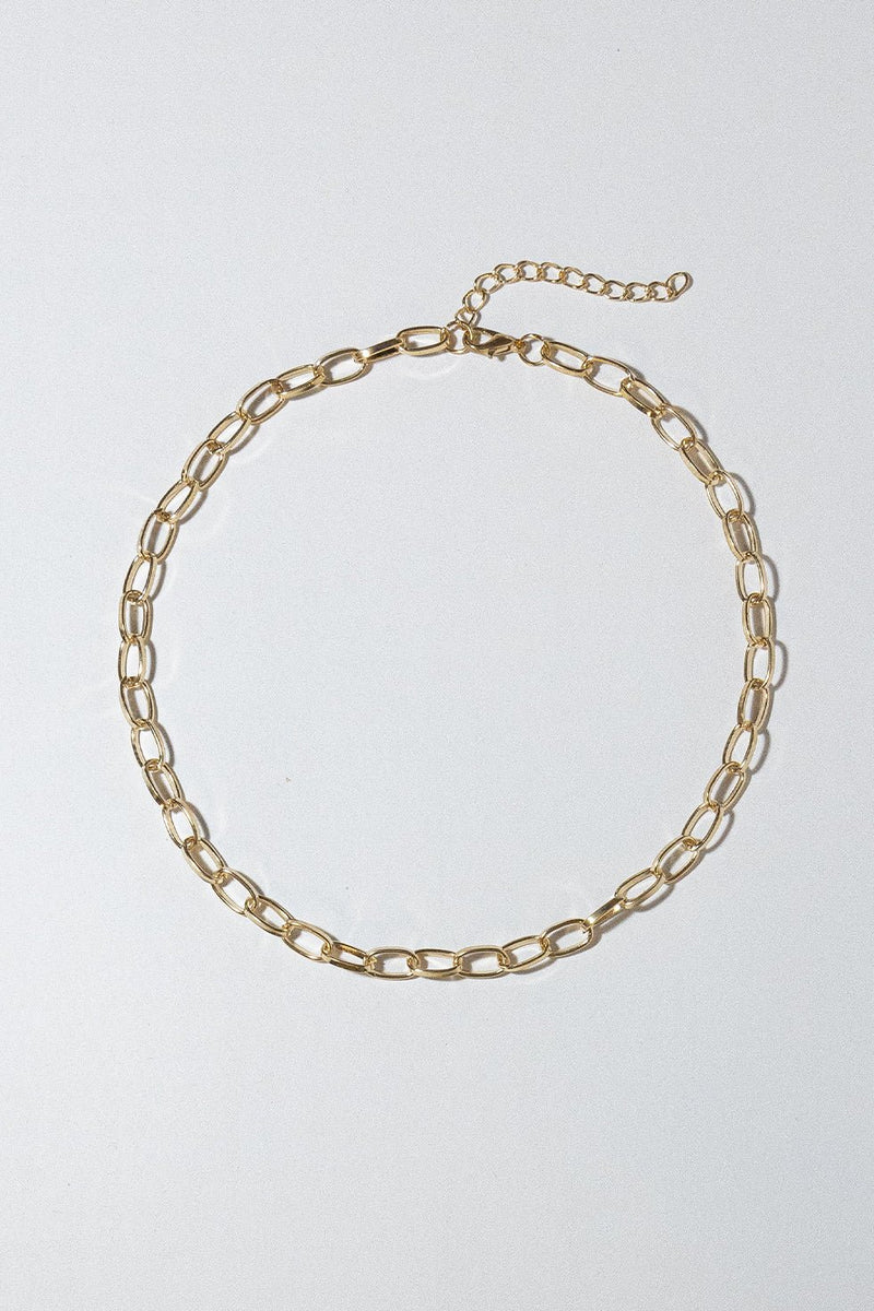 MONA CHAIN NECKLACE - GOLD