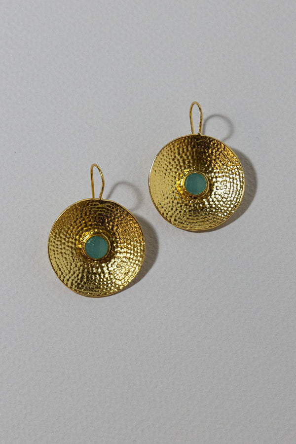 POCAHONTAS GOLD PLATED EARRINGS