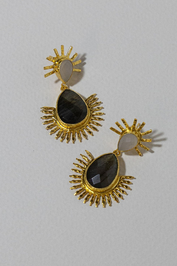 CLEA GOLD PLATED EARRINGS