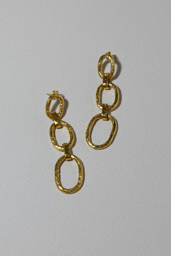 SUTTON GOLD PLATED EARRINGS