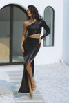 JANA MAXI DRESS - BLACK